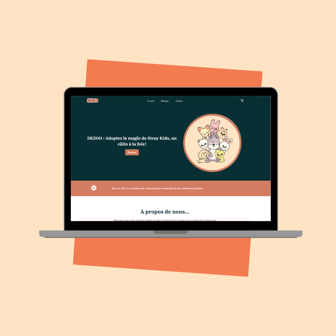 Site Vitrine - SKZOO 